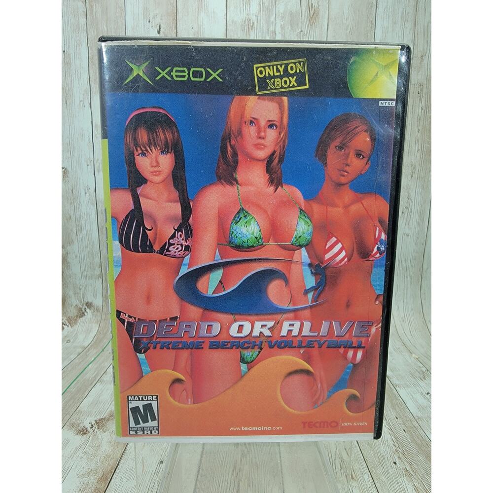 Dead or Alive Xtreme Beach Volleyball Microsoft Xbox Lenticular Scene No Manual